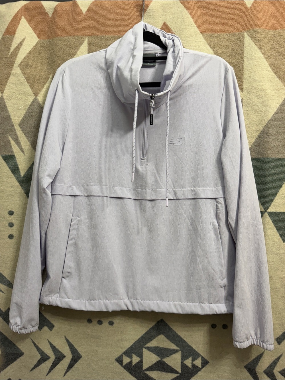 New Balance womens Lavender Pullover Jacket